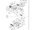 Amana SRD520SE-P1186302WE ice maker/control assy diagram