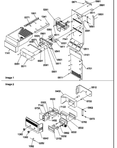 Ice maker/control assy