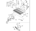Amana SRD27S4E-P1190306WE machine compartment diagram