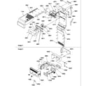 Amana SRD27S4E-P1190306WE ice maker/control assy diagram