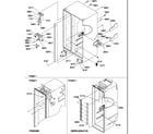 Amana SR520SW-P1183002WW cabinet parts diagram