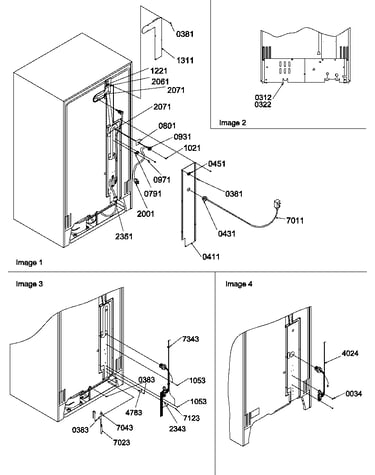 Cabinet back