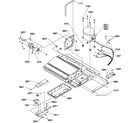 Amana SR520SW-P1183002WW machine compartment diagram