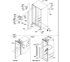Amana SGD521SW-P1197103WW cabinet parts diagram