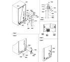 Amana SGD521SBL-P1197102WL cabinet back diagram