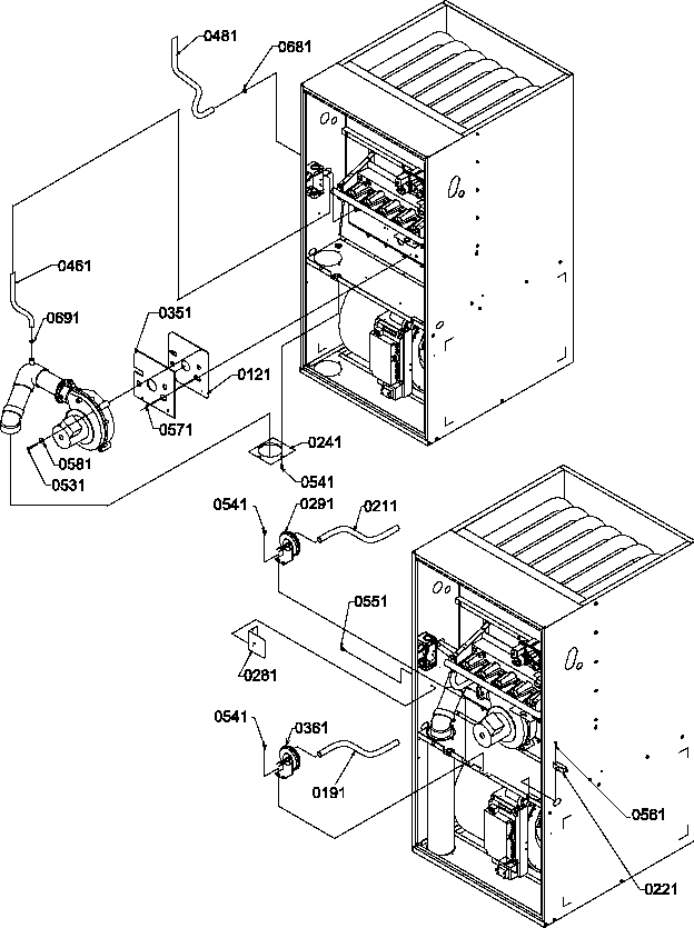 Tubing/pressure switches