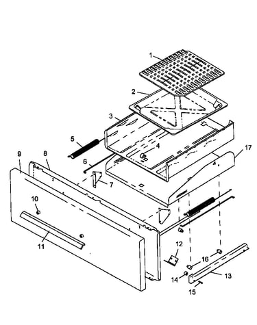Broiler drawer
