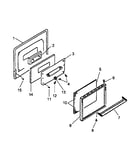 Oven door