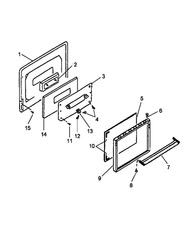Oven door