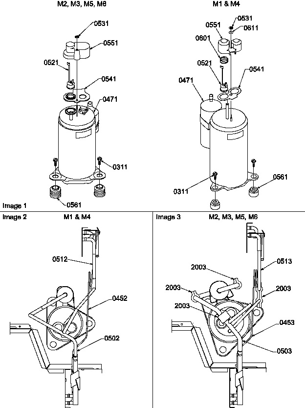 Compressor/tubing