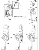 Compressor/tubing