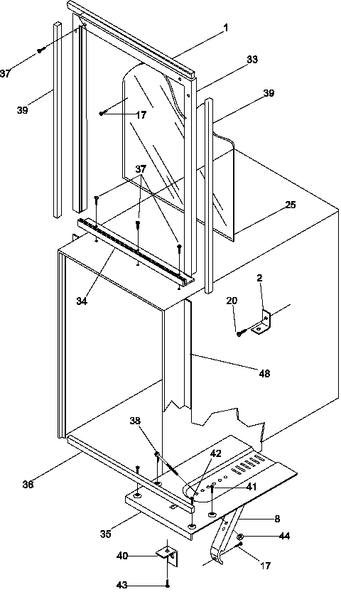 Window mounting parts