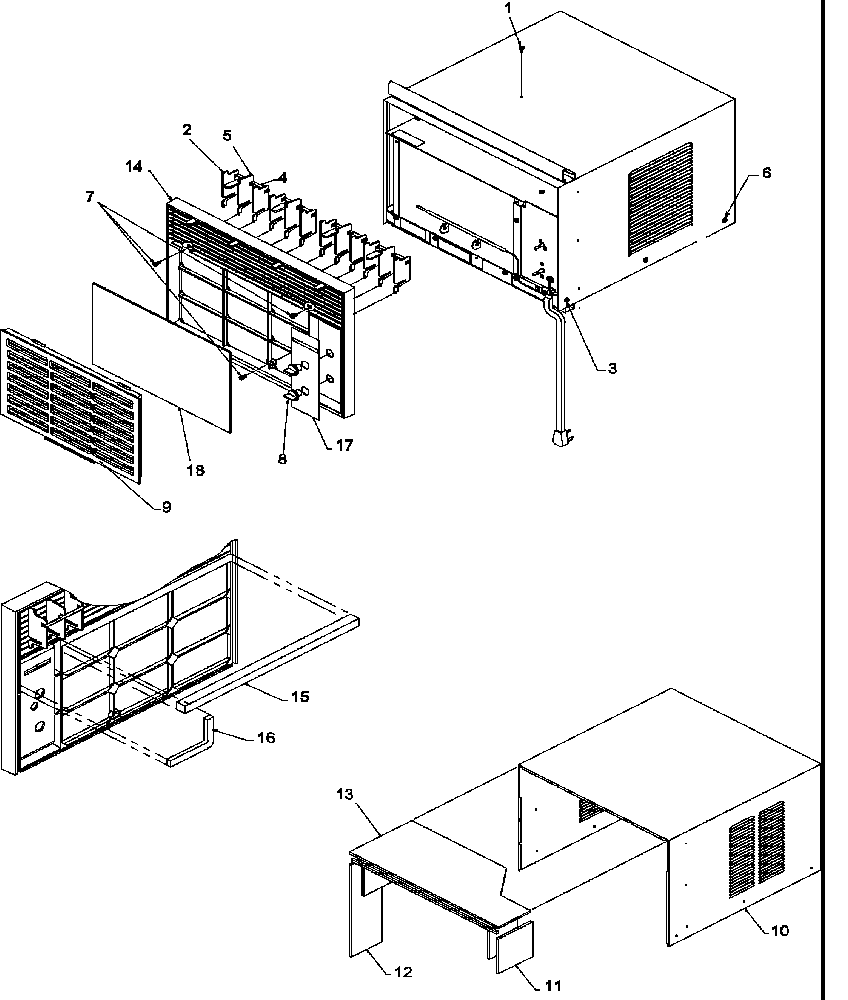 Outer case/front