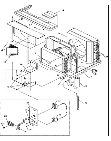 Control panel & miscellaneous parts