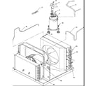 Amana 8P5Z-P1205901R compressor & tubing arrangements diagram