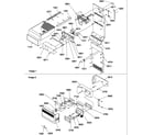 Amana SRDE520SBW-P1183104WW ice maker/control assy diagram