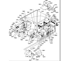 Amana DE1200D/P1300502M interior electrical diagram