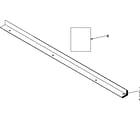Amana HAC1PS11/P1204225F mounting frame diagram