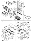 Shelving assemblies