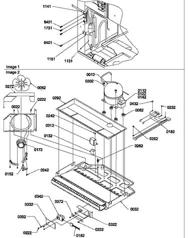 Machine compartment assembly