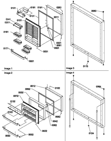 Door assemblies