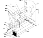 Amana BX20S5L-P1196507WL cabinet back diagram