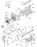 Ice maker assembly & parts