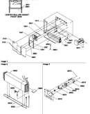 Evaporator and fan motor assemblies