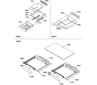 Amana TAI20TW-P1306201WW shelving assemblies diagram