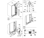 Amana SPD25TE-P1303505WE cabinet back diagram