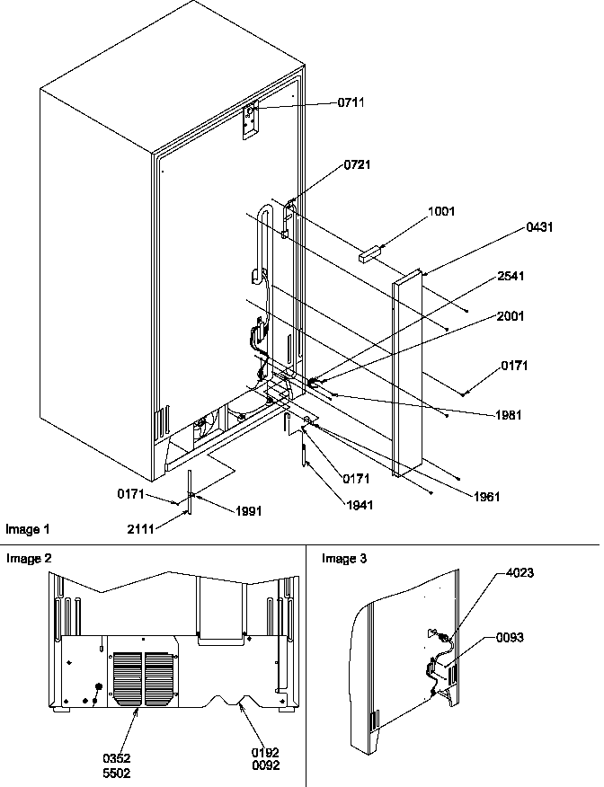 Cabinet back