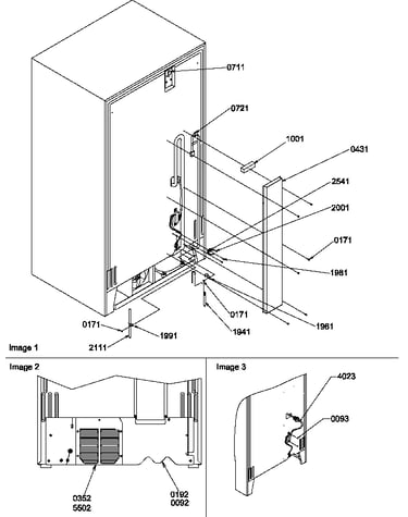 Cabinet back
