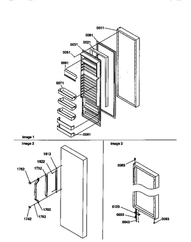 Refrigerator door