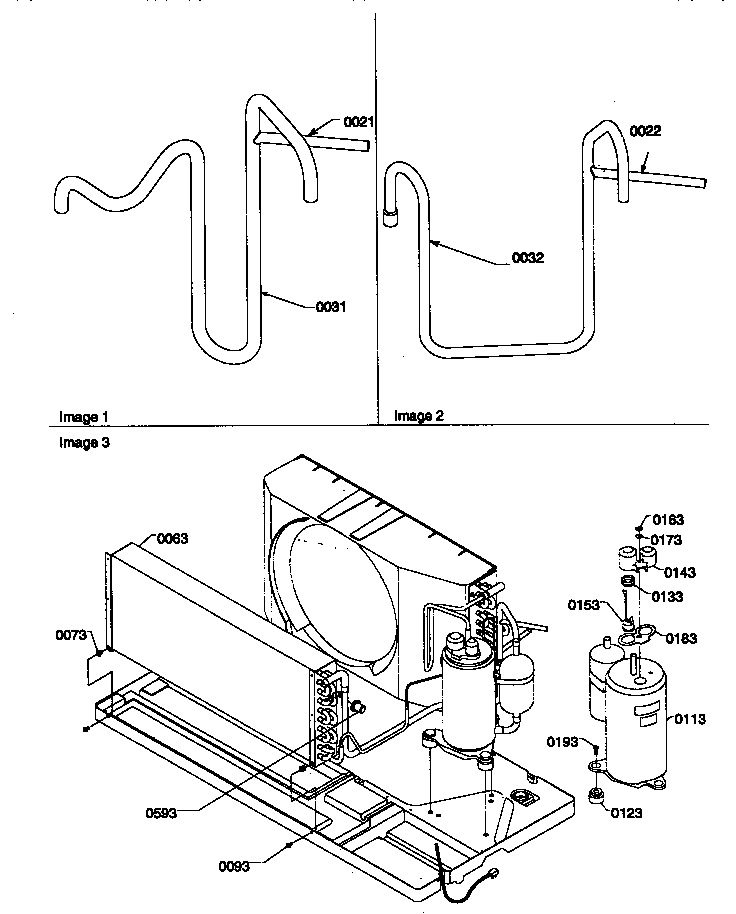 Compressor/tubing