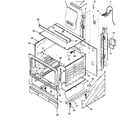 Caloric RLN362UW/P1143511NW cabinet diagram