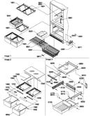 Shelving assemblies