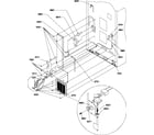 Amana BXI22S5E-P1196603WE cabinet back diagram