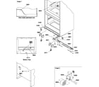 Amana BX22S5W-P1196704WW insulation & roller assembly diagram