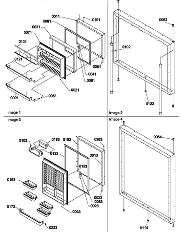 Door assemblies