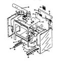 Caloric RSF3410W-P1141257N cabinet diagram