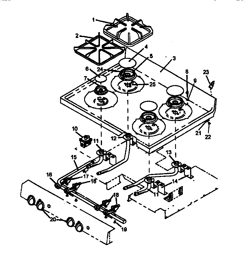 Sealed burner