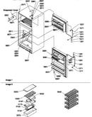 Door, hinges and accessories