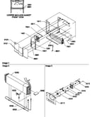 Evaporator and fan motor assembly