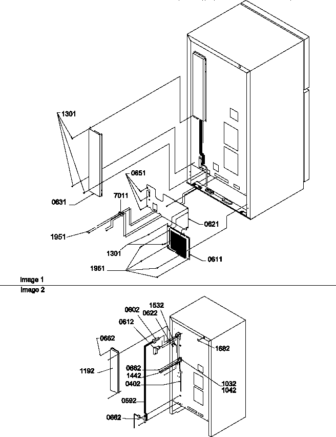 Cabinet back