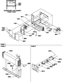 Evaporator and fan motor assemblies