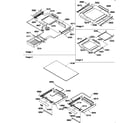 Amana TS19TL-P1306301WL shelving assemblies diagram