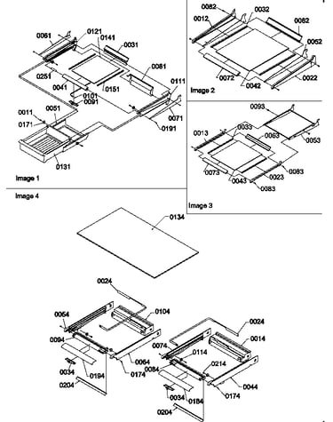 Shelving assemblies