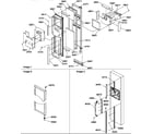 Amana SRD20TPE-P1190811WE freezer door diagram