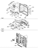 Ice & water cavity, electronic bracket & toe grille