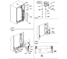 Amana SRD20TPW-P1190811WW cabinet back diagram